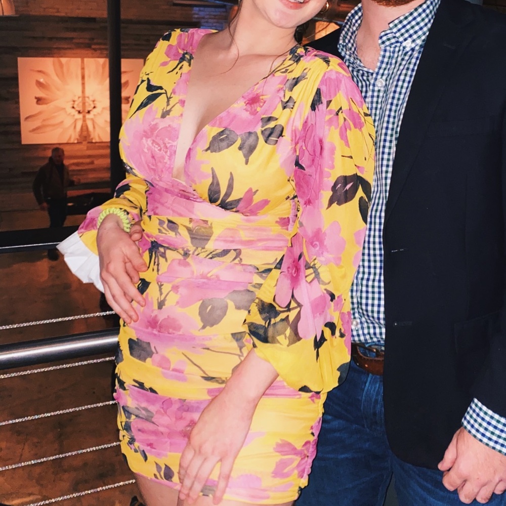 ASOS Floral mini dress